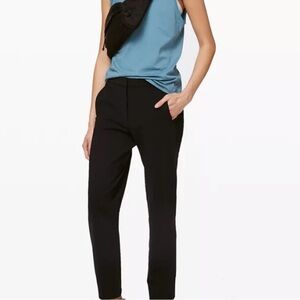 Lululemon On The Move Women’s Black Pants size 6